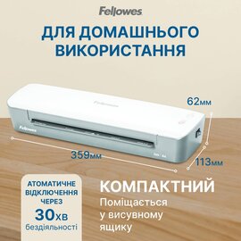 Зображення 6 Ламінатор Fellowes Ion A4 (f.L4560001)