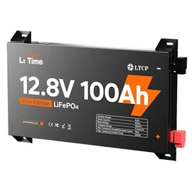 Зображення  Lifepo4 акумулятор LiTime 12V100-100-SLIM-LTCP-4-SE100 LiFePO4, 12.8V 100Ah