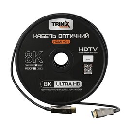 Изображение 2 Кабель мультимедийный Trinix HDMI V2.1 80м (AOC-HDMI8k-80m)