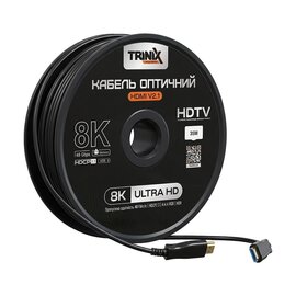 Изображение 3 Кабель мультимедийный Trinix HDMI V2.1 35м (AOC-HDMI8k-35m)