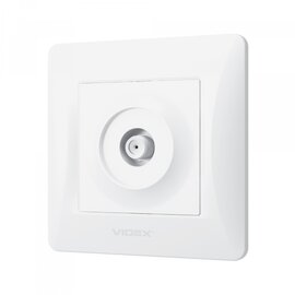 Зображення 3 Розетка Videx Binera SAT White (VF-BNSK1SATE-W) Одинарна