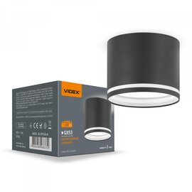 Изображение  Светодиодный светильник Videx GX53 Black (VL-SPF35A-B)