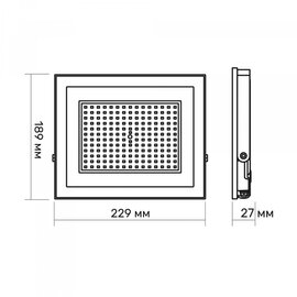 Зображення 5 LED прожектор Titanium 100W 6500K (TLF1006) 8200 Lm
