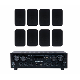 Зображення  Акустичний комплект Sky Sound SKW-4808PM Black, Колір: чорний