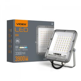Зображення  Світлодіодний прожектор Videx Premium F2 30W 5000K (VL-F2-305G)