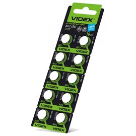 Изображение 2 Videx AG12/LR43 BL 10 шт (AG12/10B/1.5V)