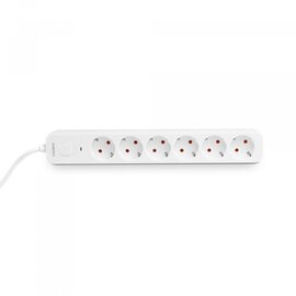 Изображение 4 Удлинитель Videx Oncord с/з 6п 3м Switch White (VF-PD63G-W)