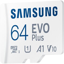 Изображение 6 Карта памяти Samsung Evo Plus microSDXC 64GB UHS-I/U3 Class 10 + SD-адаптер - MB-MC64SA/EU