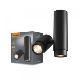 Изображение  Светодиодный светильник Videx GU10 SPF07 Black (VL-SPF07-B)