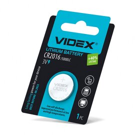 Изображение  Videx CR2016 BL 1шт (24232)