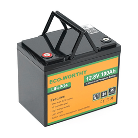 Зображення  Lifepo4 акумулятор Eco-Worthy LiFePO4 Bluetooth, 12.8V 100Ah