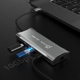 Зображення 2 USB хаб J5create USB-C 7-в-1 (JCD393-N)
