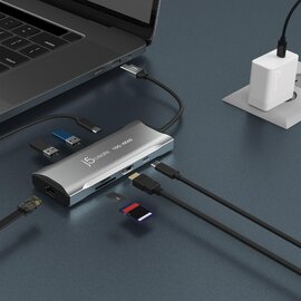 Зображення 3 USB хаб J5create USB-C 7-в-1 (JCD393-N)