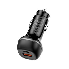 Зображення 5 Зарядний пристрій ColorWay 2USB (Type-C PD45W + USB QC3.0 18W) 63W Black (CW-CHA067PD-BK)