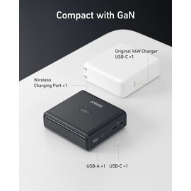 Зображення 6 Зарядний пристрій Anker Prime 100W, 2xUSB-C, 1xUSB-A, Pogo pin Black (A1902311)