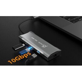 Зображення 6 USB хаб J5create USB-C 7-в-1 (JCD393-N)