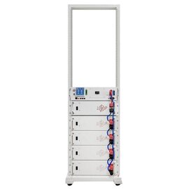 Изображение  Lifepo4 аккумулятор LogicPower LiFePO4 Battery HVM 256V 100Ah (25600Wh) BMS 125А AB Lrack white (39540)