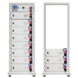 Зображення  Lifepo4 акумулятор LogicPower LiFePO4 Battery HVM 563,2V 50Ah (28160Wh) BMS 125А AB Lrack white (38294)