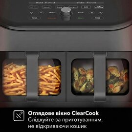 Изображение 2 Фритюрница Instant Vortex Plus Double Basket ClearCook