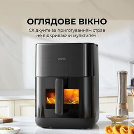 Изображение 2 Фритюрница Mova AeroChef FD10s Pro Black (VFF12A-BL-S)