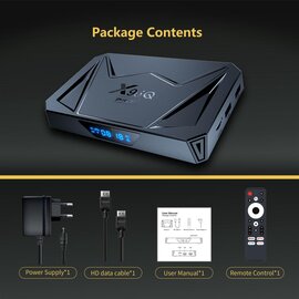 Зображення 2 HD медіаплеєр X96Q Pro Plus 4/64 Wi-Fi + Ethernet