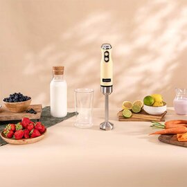 Зображення 3 Блендер Cecotec Power Retro 1200MAX Cream&Crush Yellow (CCTC-03941)