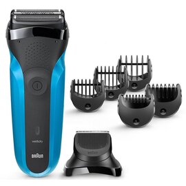 Зображення  Бритва Braun Series 3 310BT Black/Blue