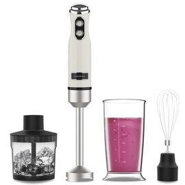 Зображення  Блендер Cecotec Power Retro 1200MAX Cream&Crush Beige (CCTC-03944)