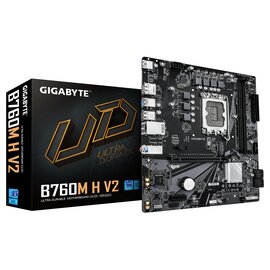 Зображення  Материнська плата Gigabyte B760M H V2 (s1700, Intel B760)