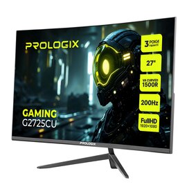 Изображение 2 Монитор Prologix Gaming G2725CU VA Black Curved 200Hz