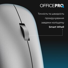 Зображення 5 Миша OfficePro M225G Silent Click Wireless Gray