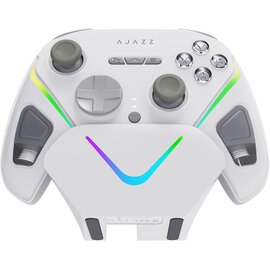 Изображение 2 Геймпад Ajazz GP100S RGB White