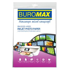 Изображение  Бумага Buromax 180г/м2 А4, 20л (BM.2220-4020)