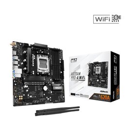 Зображення  Материнська плата ASRock A620AM Pro-A WiFi (Socket AM5, AMD A620)