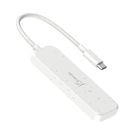 Зображення 3 USB Hub (хаб) J5create 4 USB-A White (JCH341EW-N)