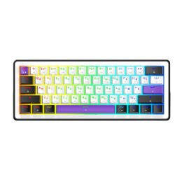 Зображення  Клавіатура Hator Hellyberry HK60 White/Violet