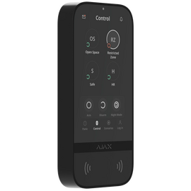 Зображення 3 Клавіатура Ajax Superior KeyPad TouchScreen G3 Black, Колір: чорний