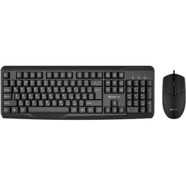 Зображення  Комплект мишка + клавіатура Xtrike ME MK-207 UA USB Black (MK-207UA)