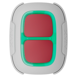 Зображення  Кнопка тривоги Ajax Superior DoubleButton G3 White, Колір: білий