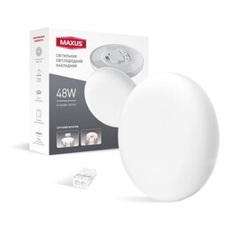 Изображение  LED светильник Maxus SP Surface 48W 4100K Circle (1-MSP-4841-CS)