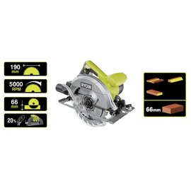 Зображення 5 Електро пила Ryobi RCS1400-G (5133002778)