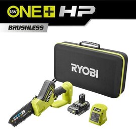 Зображення 6 Акумуляторна ланцюгова пила Ryobi ONE+ HP RY18PSX15A (5133005899)