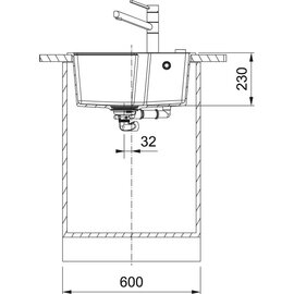 Зображення 2 Кухонна мийка Franke Urban UBG 610-56 (114.0701.789)