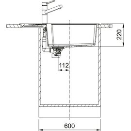 Зображення 3 Кухонна мийка Franke Urban UBG 611-78 XL (114.0701.803)