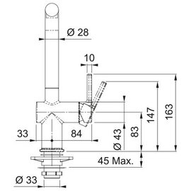 Зображення 5 Змішувач Franke Active L (115.0721.463)