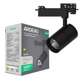 Зображення  Світлодіодний LED світильник Ardero AL130 40Вт 4000K Black