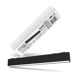 Зображення  LED світильник Ardero MGU402 ULTRA 12Вт 4000K Black Алюміній