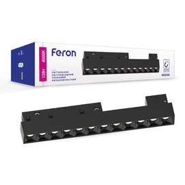 Зображення  LED світильник Feron MGN300 12Вт 4000K Black на