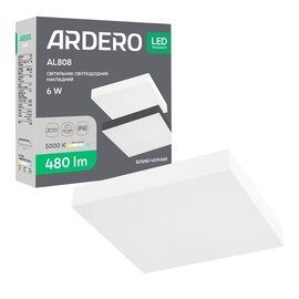 Зображення  LED світильник Ardero AL808 6Вт 5000K White на