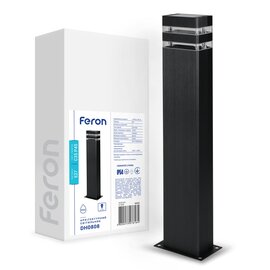 Зображення  Світлодіодний світильник Feron DH0808 Black